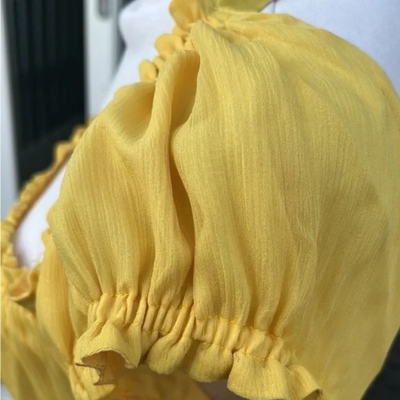 Betsey Johnson Vintage Silk Here Comes The Sun Dress - Picture 15 of 17